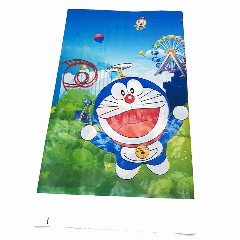 1 шт./упак. Doraemon тема одноразовые скатерти для стола пластиковое покрытие
