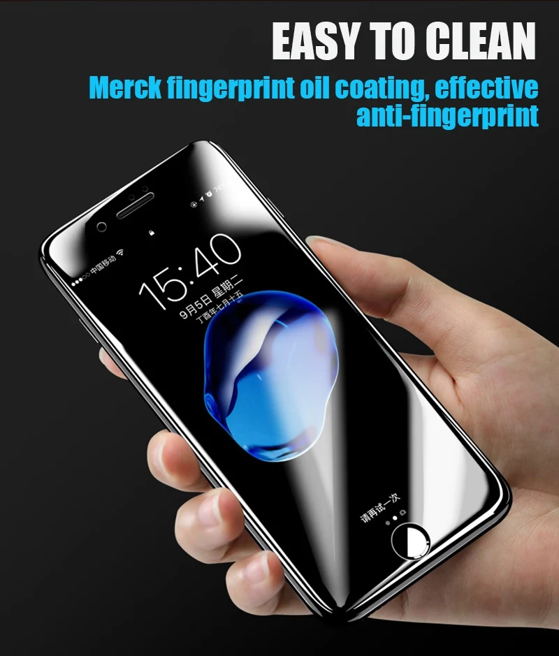3D изогнутая полностью нано защитная пленка для iPhone X XS Max XR 6 6s 7 8 Plus(не закаленное стекло) Защитная пленка для экрана из фольги