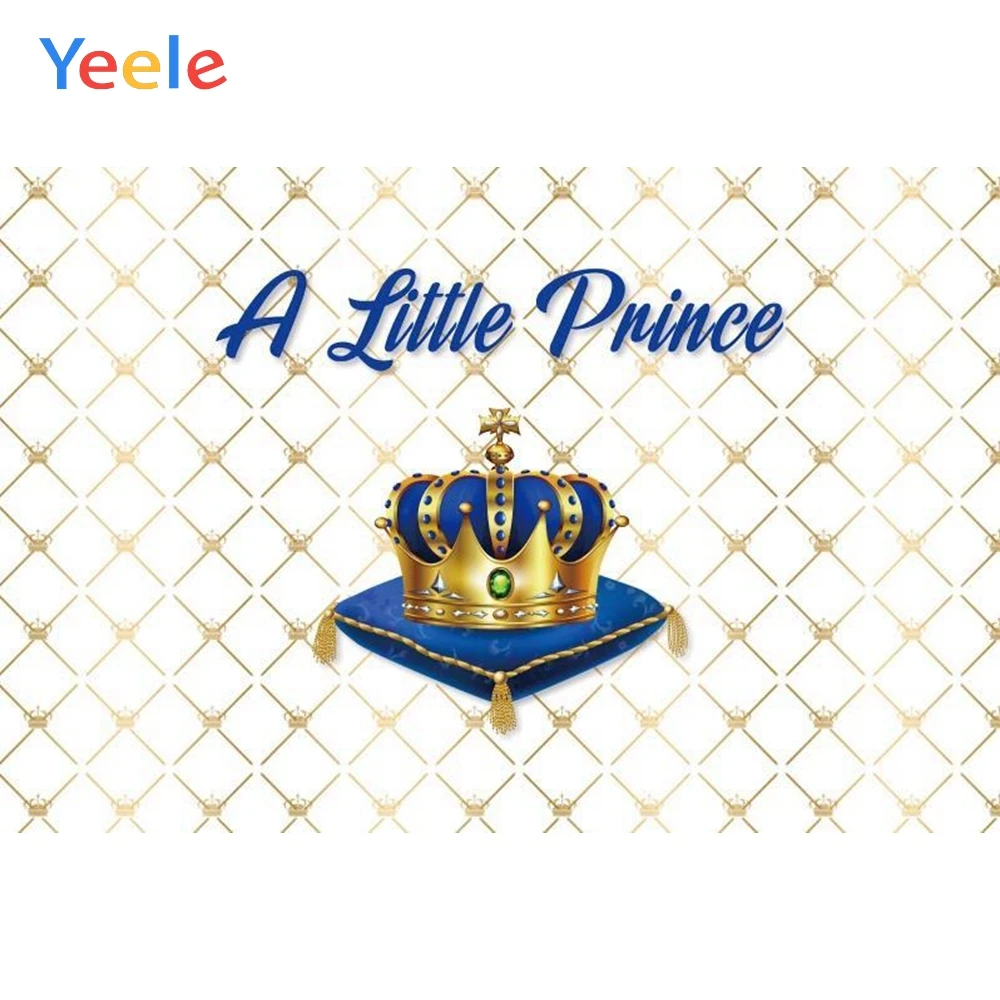 Yeele Prince Crown фон для фотосъемки с днем рождения ребенка портретный Фотостудия |