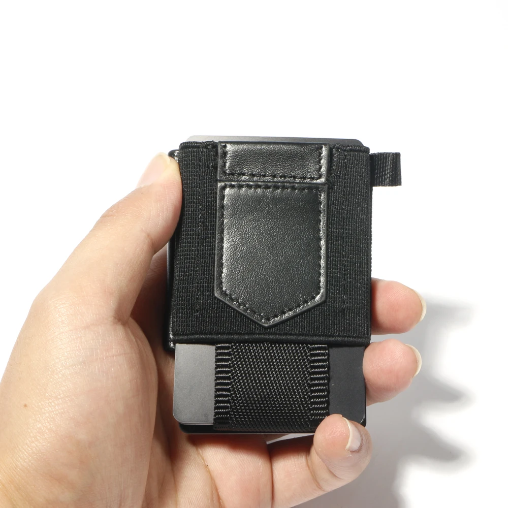 Business Card Case Box Holder Protector Vintage Male Pu Leather Wallet Exquisite Magnetic Attractive Man | Багаж и сумки