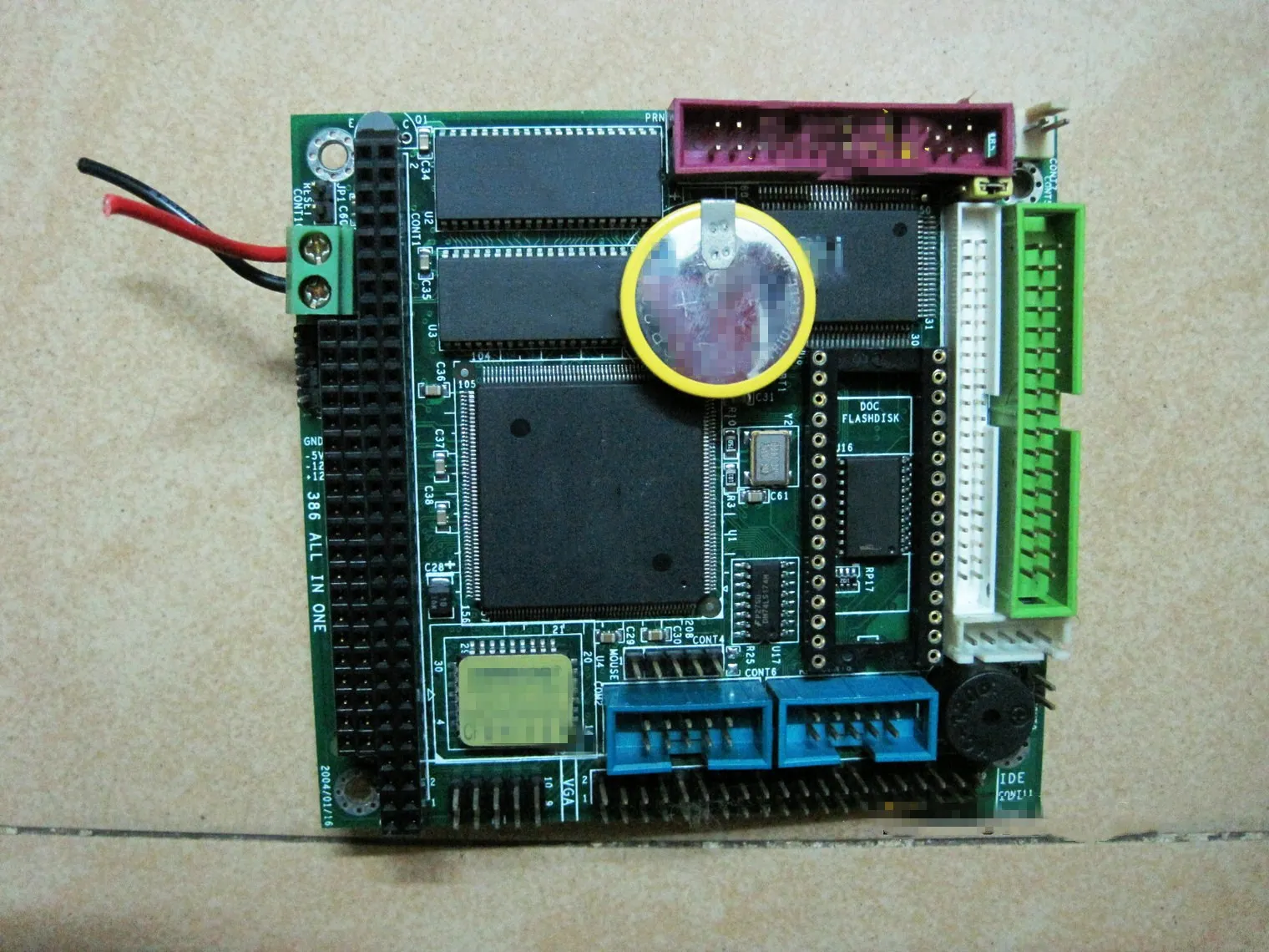 TW605205030774 386 ALL IN ONE PC 104 Embedded motherboard | Replacement Parts