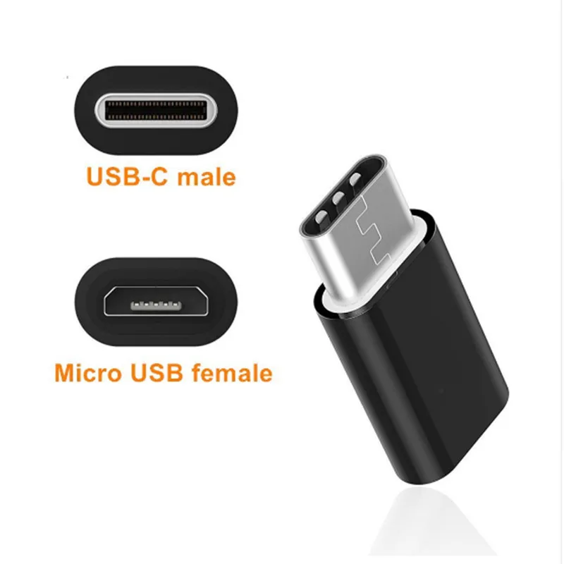 Зарядное устройство USB Type C (папа) Micro (мама) для samsung s8 s9 Plus lg V30 V20 G6 G5 huawei P20 mate 10 lite HTC