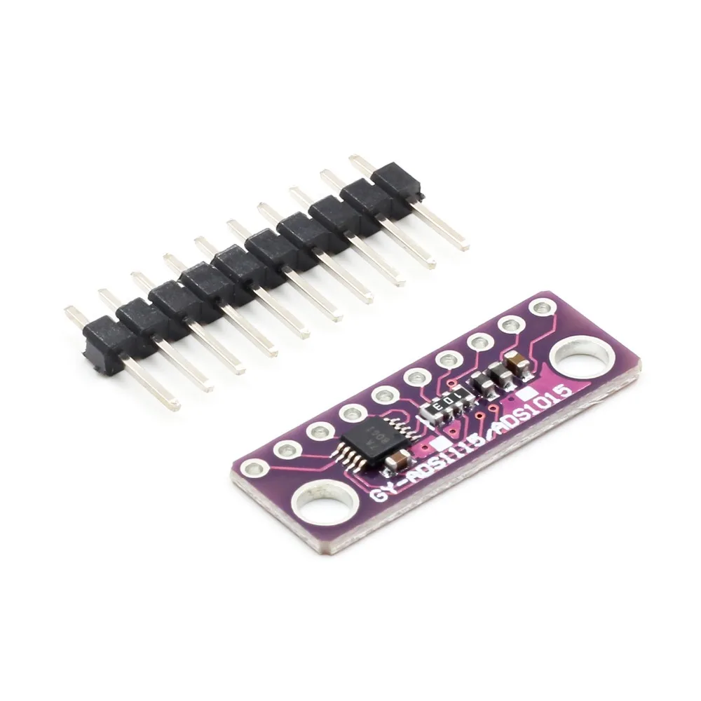 I2C ADS1115 16 бит АЦП 4 канала модуль усилителя с программируемый усилитель 2,0 V до 5,5 V