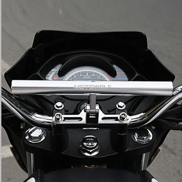 Металлический мотоцикл велосипед Расширение перекладина удлинитель для