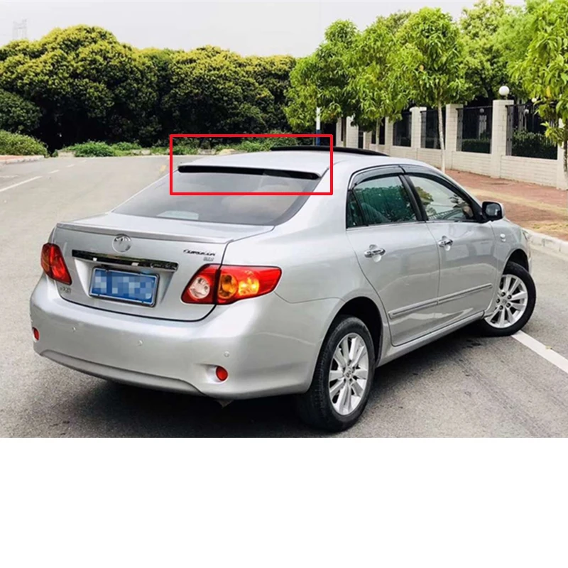 Спойлер на крышу для Toyota Corolla 2006 08 09 10 11 12 13 из АБС пластика|Спойлеры и крылья| |