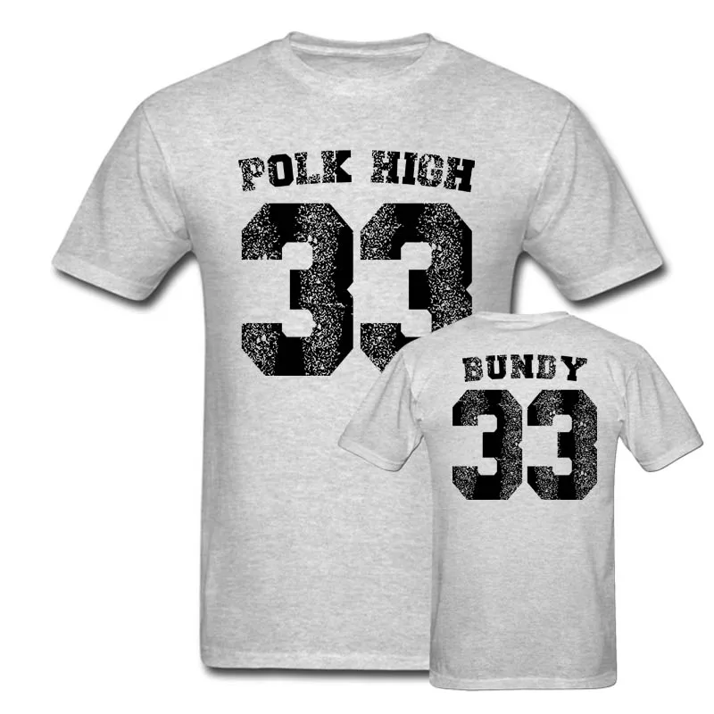 Polk High T-Shirt Al Bundy Married With TEE Children Funny No Maam T Shirt For Men US Size S-3XL | Мужская одежда