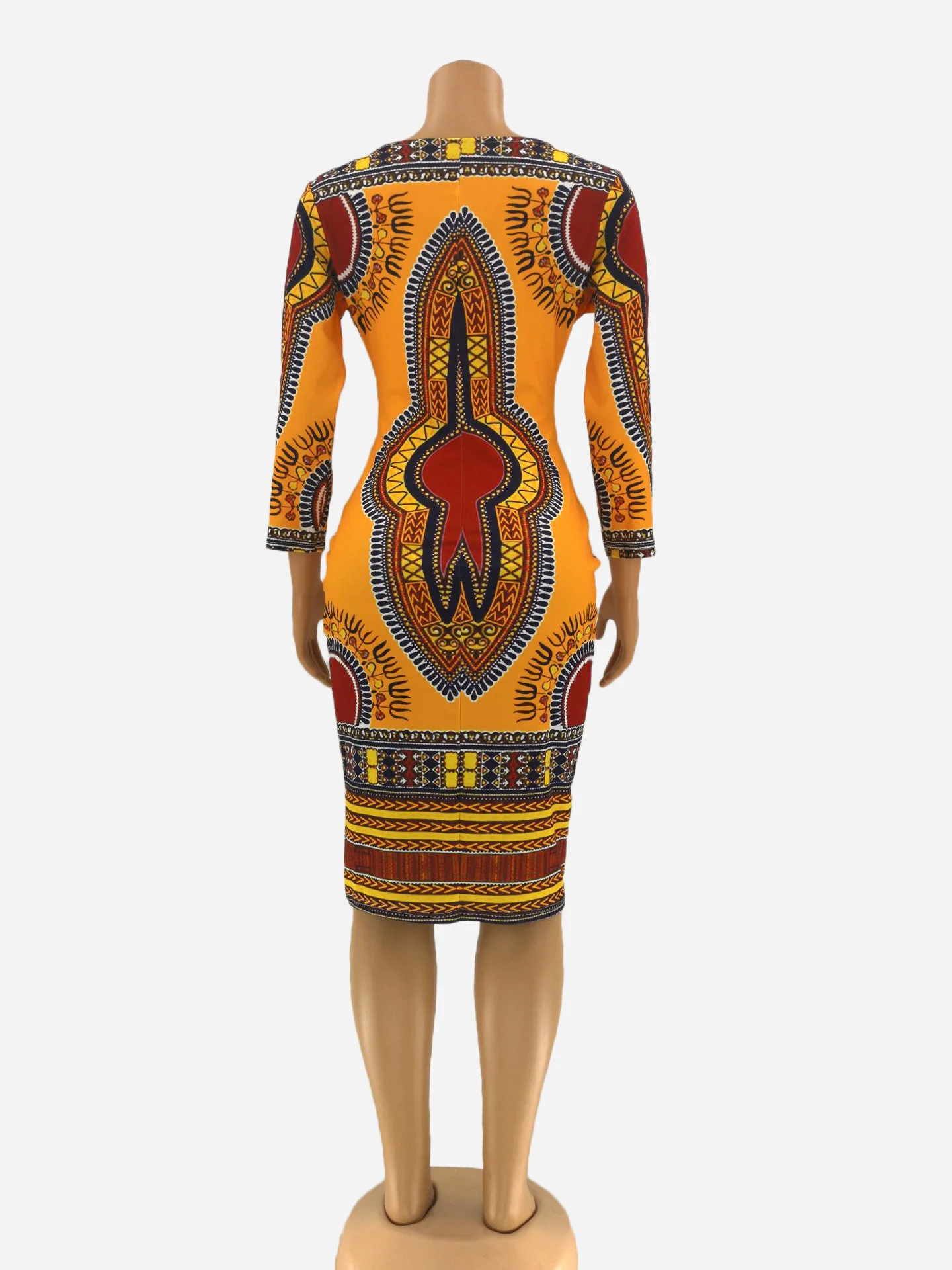 Одежда в африканском стиле Новинка женское модное летнее платье с коротким