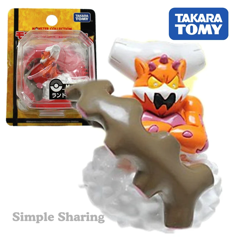 TAKARA TOMY Покемон фигурки потери земли коллекционные вещи аниме фигурка карманного