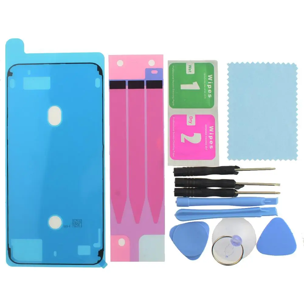 

1Set Battery Adhesive Strips Tape Glue For iPhone 6S 6SP 7 7P 8 8P Plus X XR XS Max LCD Frame Waterproof Sealing Stickers Repair