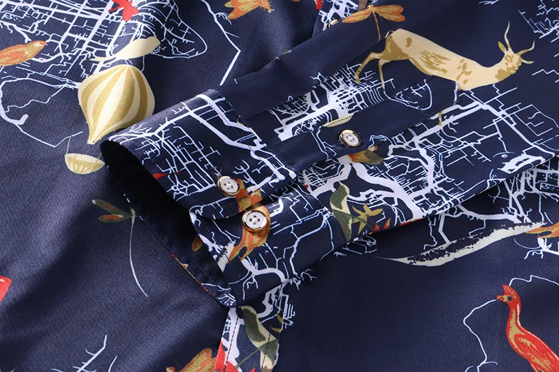 

Mens Clothing Shirt Men Slim Fit Mens Dress Shirts Male Clothing Brand SB6 Plus Size M-6XL 7XL Floral Print