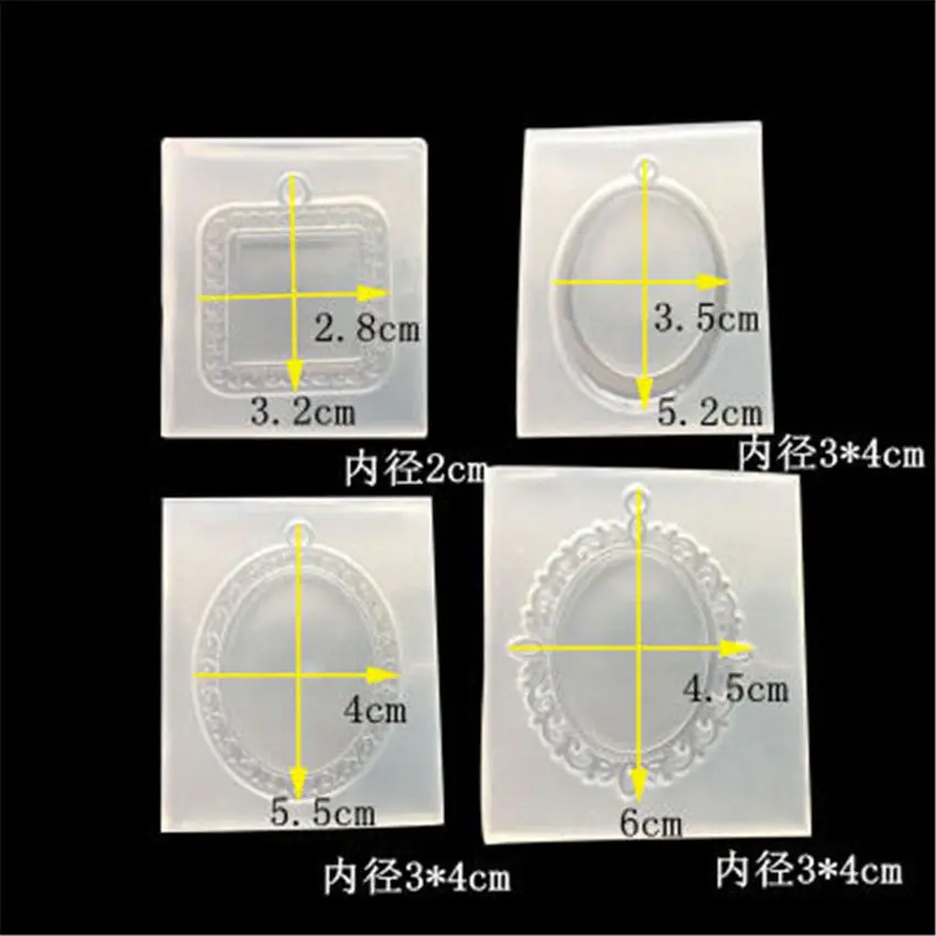 Силиконовая форма сделай сам для зеркала макияжа инструмент помадки и выпечки