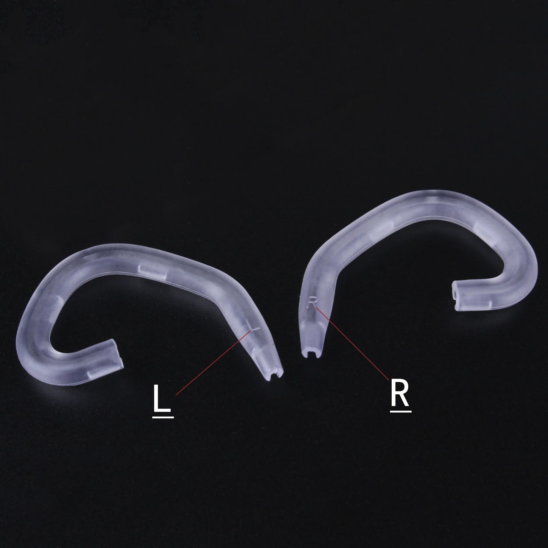 2 шт. RUKZ Эргономика Ушные Крючки из медицинского силикона с креплением для Earpods
