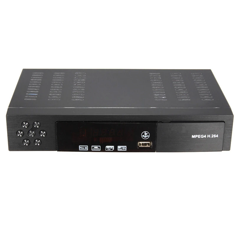 LEORY DVB-T2+ S2 видео вещания спутниковый ТВ приемник коробка HD 1080P HD ТВ композитный цифровой высокой четкости приемник ЕС/Великобритания Разъем