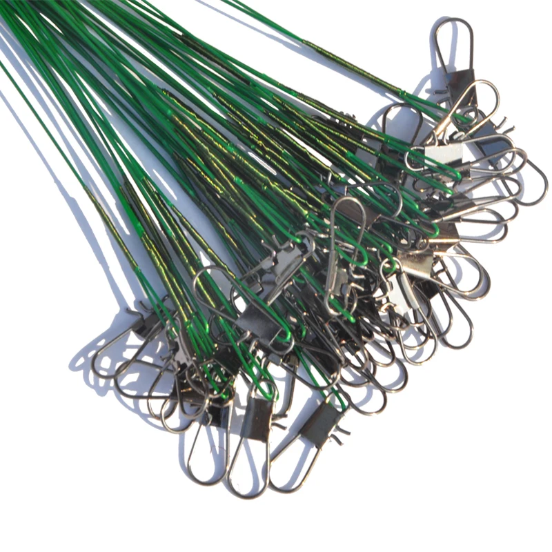 Наружная рыболовная леска из нержавеющей стали быстросменное кольцо