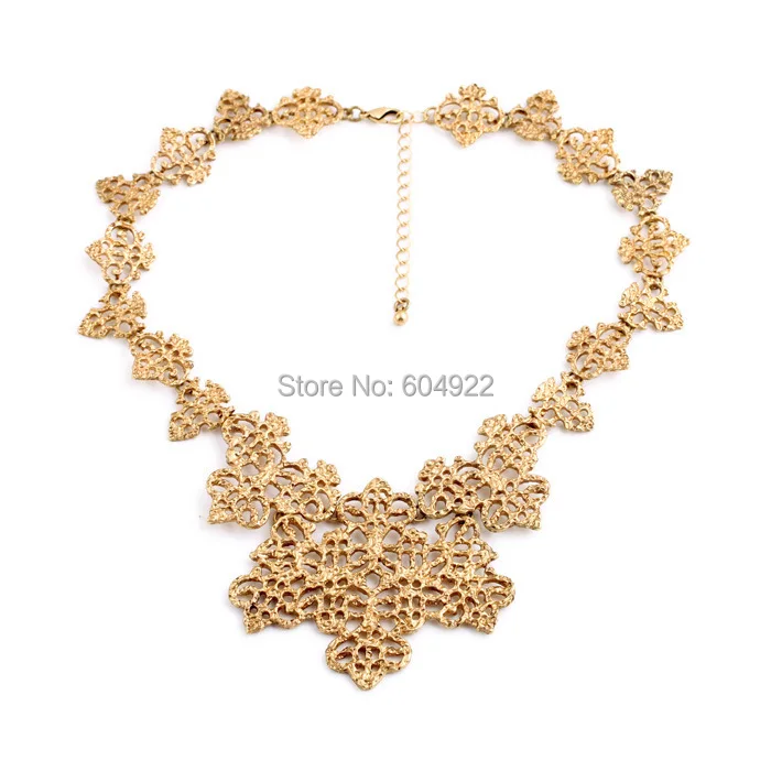 Women's Jewelry fashion necklace Luxury exaggerated all match generous lady Necklace gold chain|necklace mesh|chain zipperchain cross |