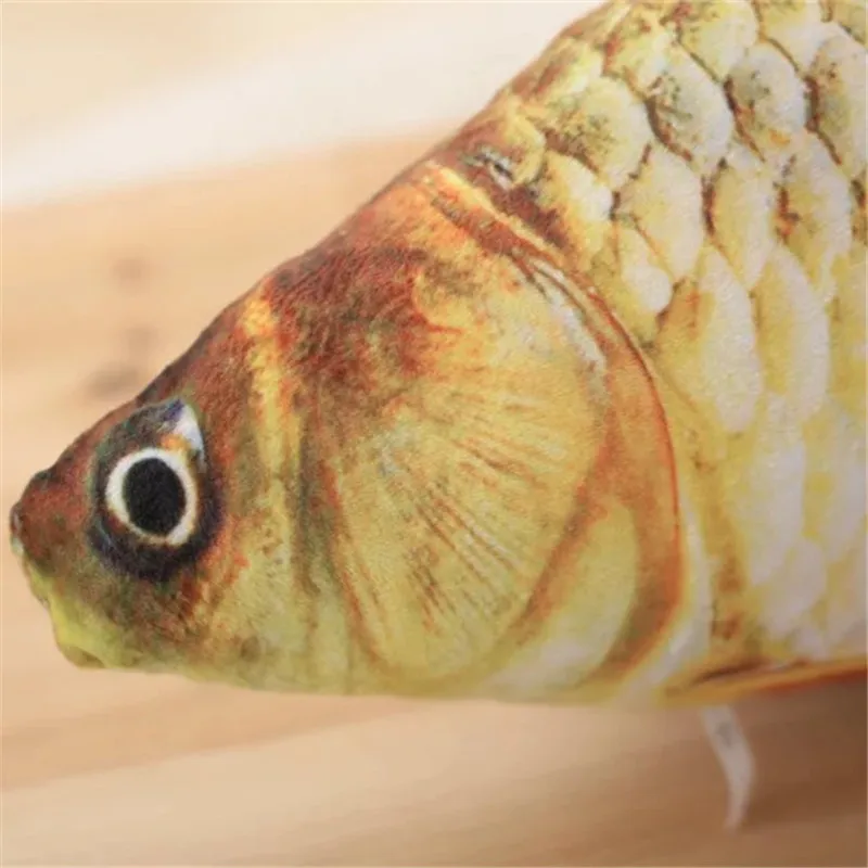 Декоративная подушка в форме рыбки креативный дизайн диванная с внутренним