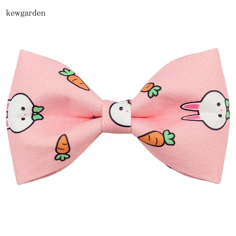 Kewgarden DIY брошь аксессуары для волос мультяшный Кот кролик ткань атласная лента 25