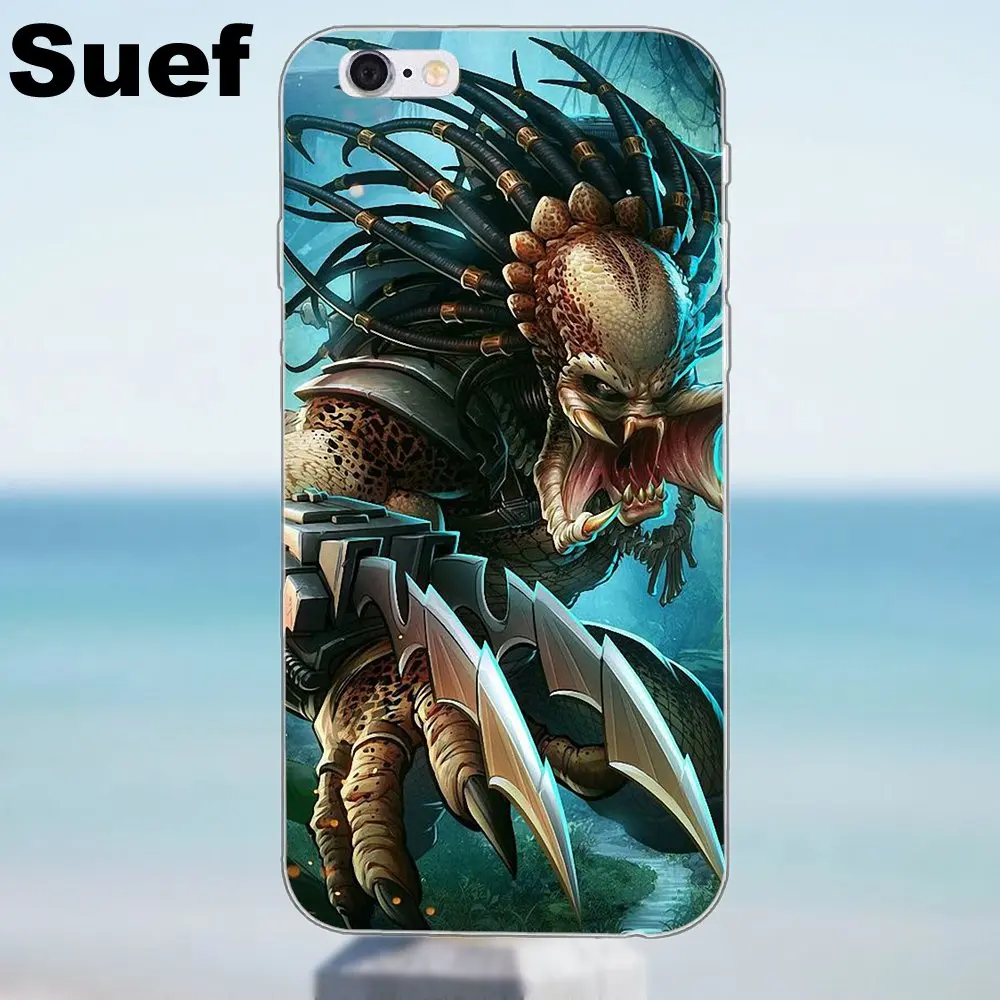 Suef Vs Aliens для iPhone X 4 4S 5 5S 5C SE 6 6S 7 8 Plus Samsung Galaxy J1 J3 J5 J7 A3 A5 2016 2017 TPU защита|for iphone|galaxy j1samsung