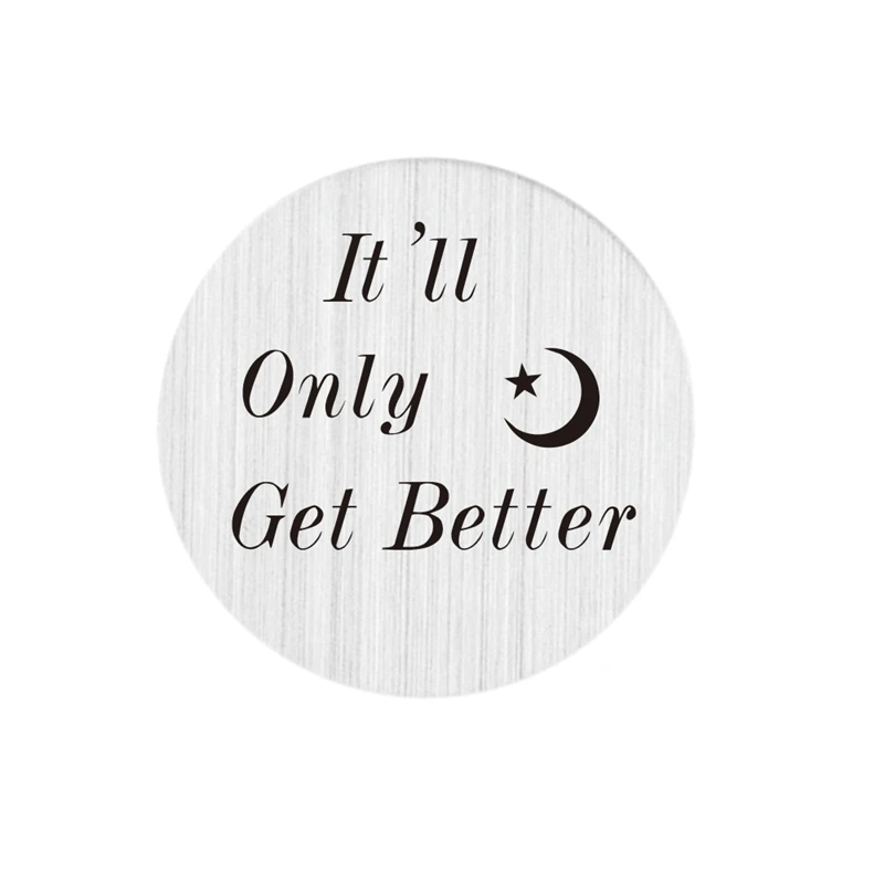 Лазерная печать 22 мм Нержавеющая сталь она будет лучше чем плавающий Оконные