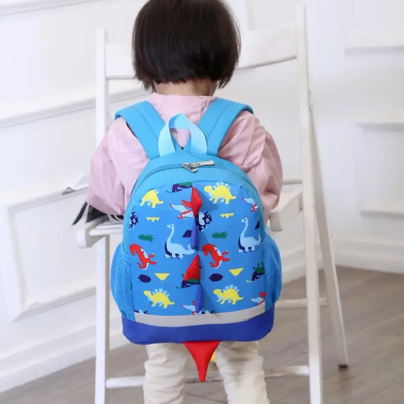 Детская школьная сумка с рисунком динозавра рюкзак для мальчиков детские