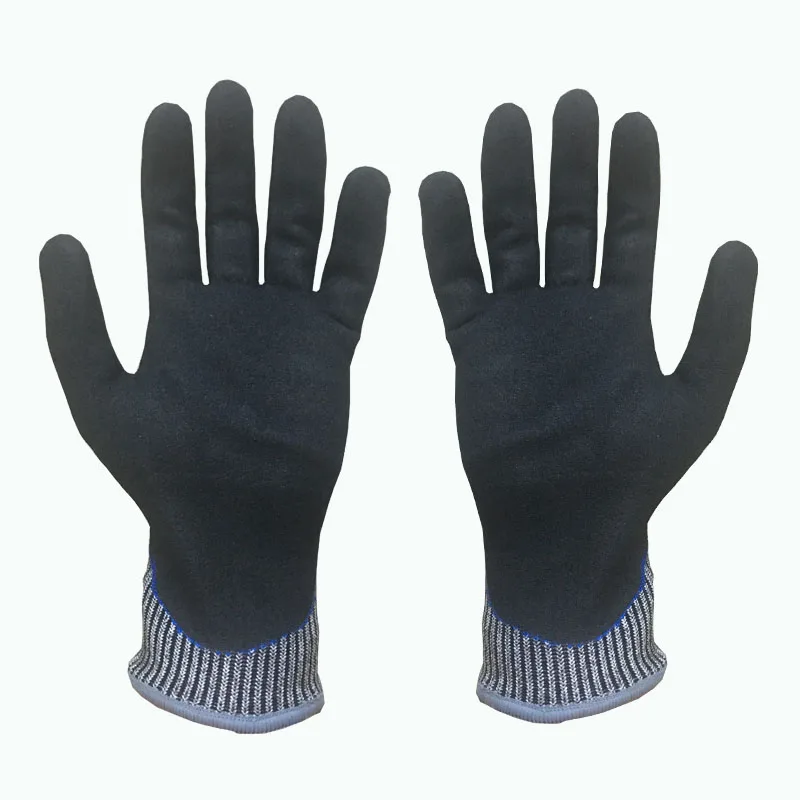 

Fishing Safety Gloves Rubber Oil-proof Cut-proof Wear-resistant Waterproof Non-slip Puncture Outdoor Riding Test Level 5