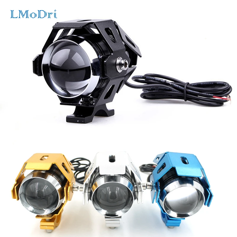 

Фары мотоциклетные LMoDri U5 светодиодные, 12 В, 125 Вт, 2 шт.