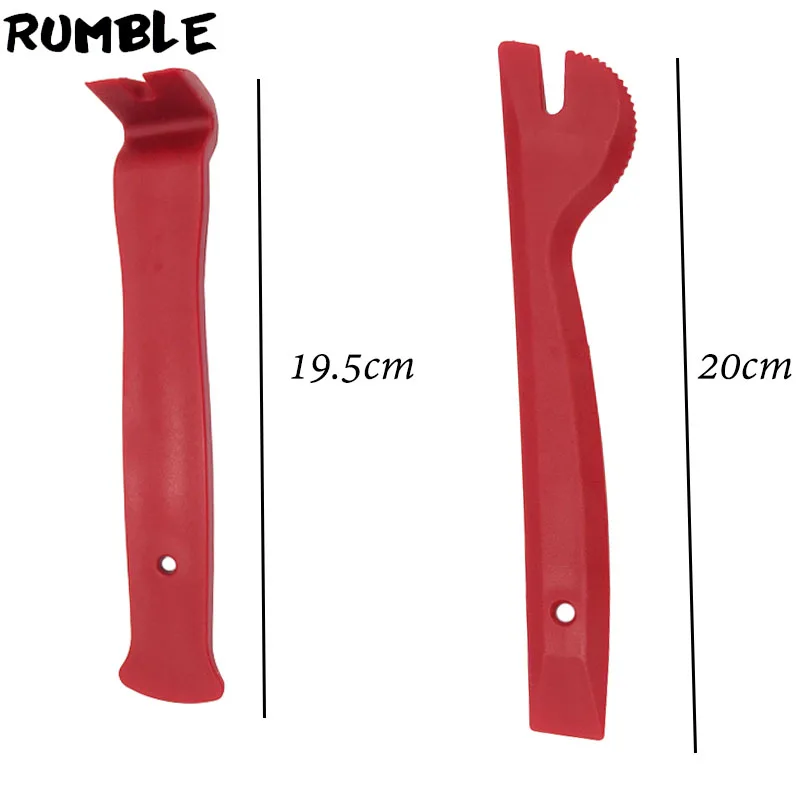 Rumble 11 штук жесткая Пластик авто радио Панель дверной зажим отделка Съемная