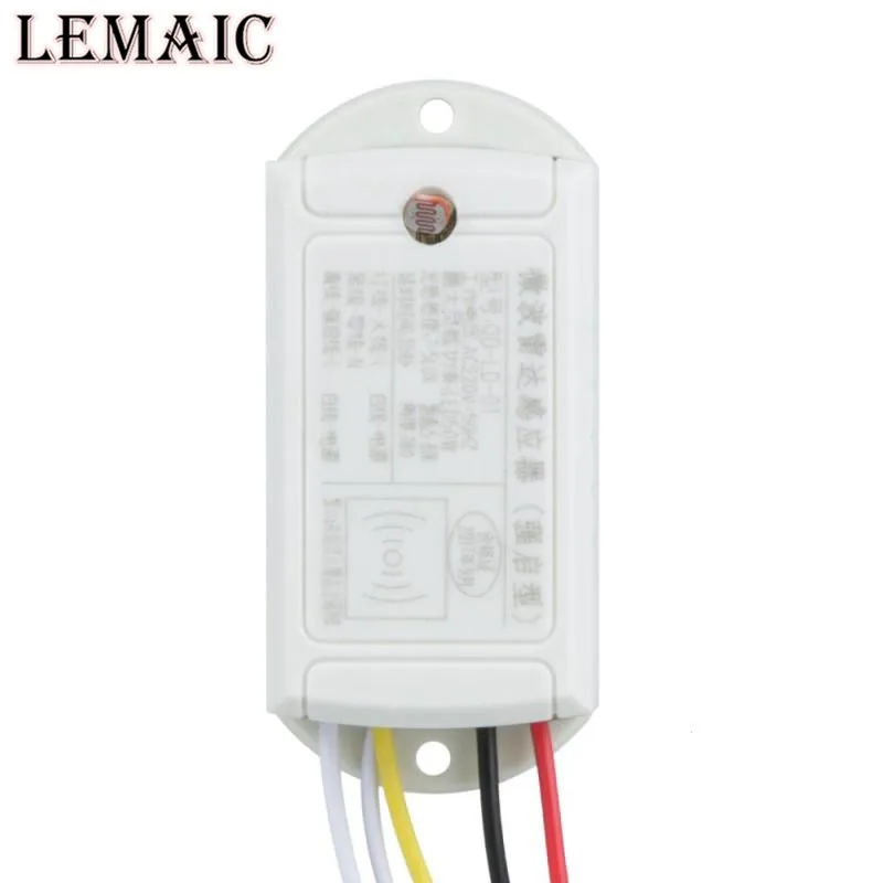 LEMAIC AC 220 В ИК АВТО инфракрасный Сенсор Переключатель PIR радар движения тела
