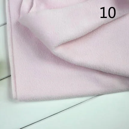 Meetee 100/200 см X 160 см флис ткань короткая бархатная кукла швейная ткань DIY Ручная Скрапбукинг шляпа одежда материал FA009 - Цвет: 10