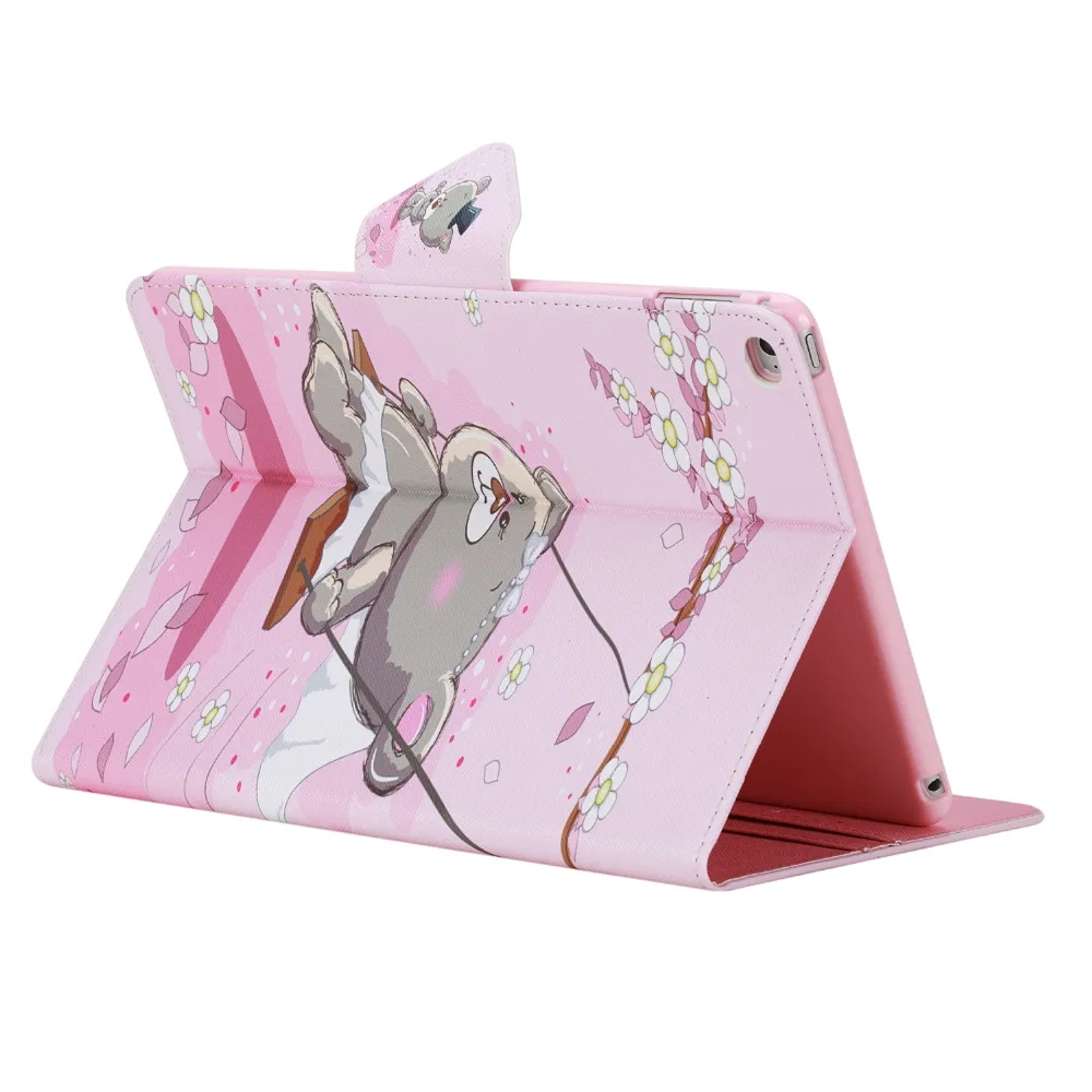 Обложка для ipad Air 2 A1566 A1567, SZEGYCHX из искусственной кожи защитный чехол-подставка чехол для планшета для ipad 6 для ipad 9,7 дюймов