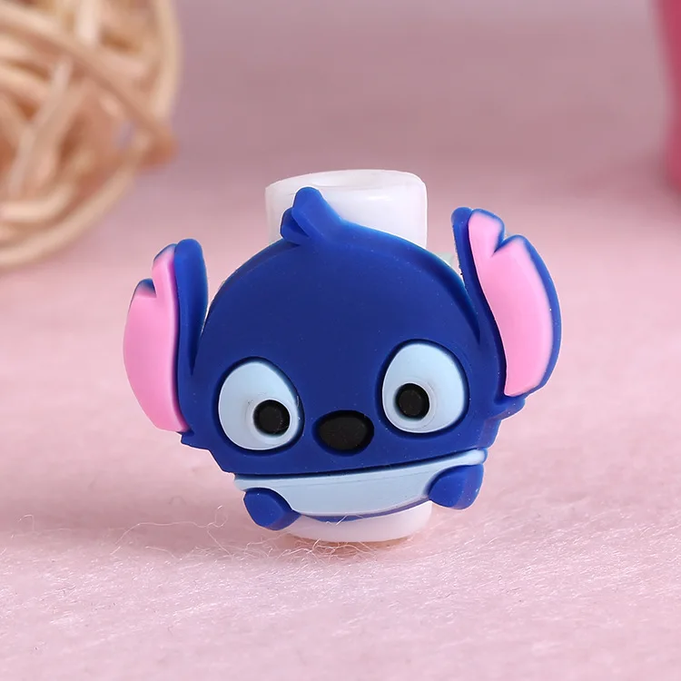 1 шт. милый мультяшный USB кабель для передачи данных защитный чехол кабеля