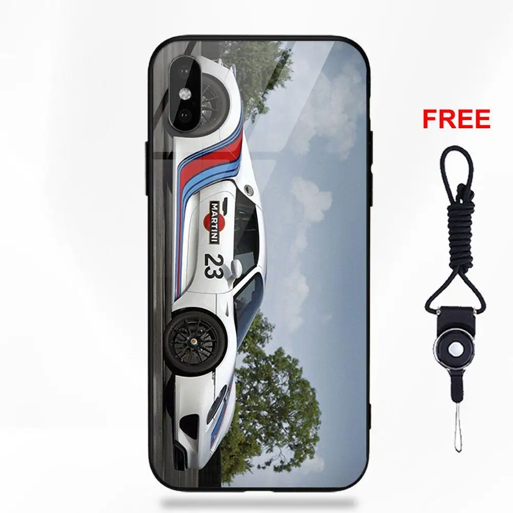 Для Apple IPhone X XS Max XR 5 5C 5S SE 6 S 7 8 плюс мягкий ТПУ чехол + закаленное Стекло Случаи