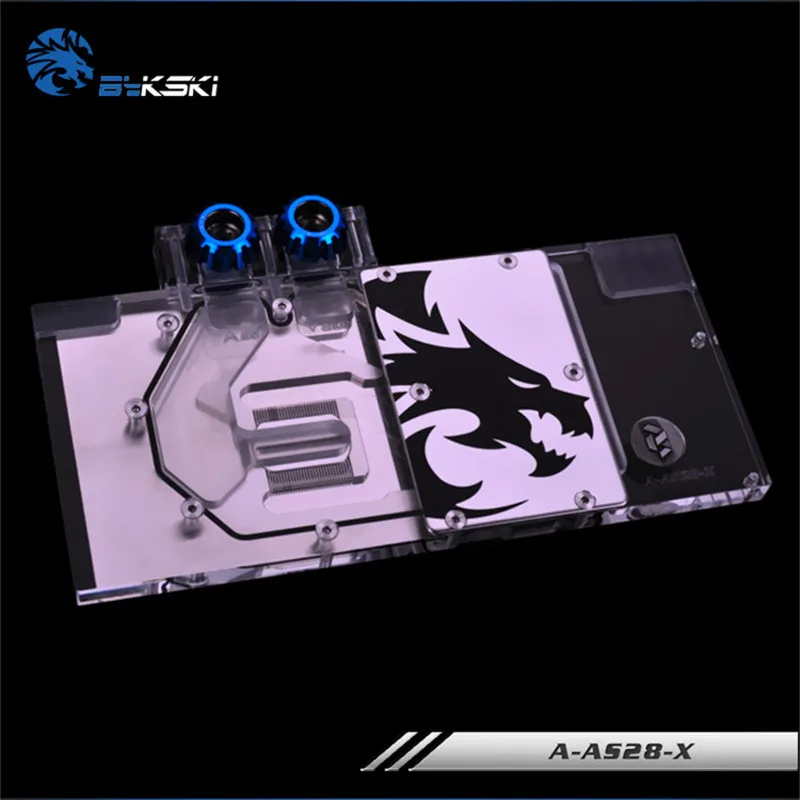Водяной блок Bykski для графического процессора VGA ASUS R9 280X R9280|Кулеры и системы