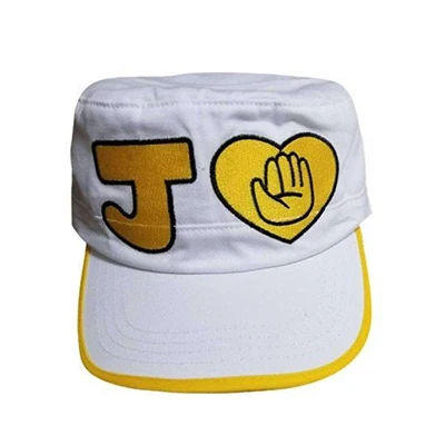 4 стиля аниме JoJo's Необычные Приключения Кепка Jotaro Kujo Joseph шляпа армейская Военная JOJO Кепка s головные уборы значки Косплей Аксессуары для взрослых - Цвет: C 60cm