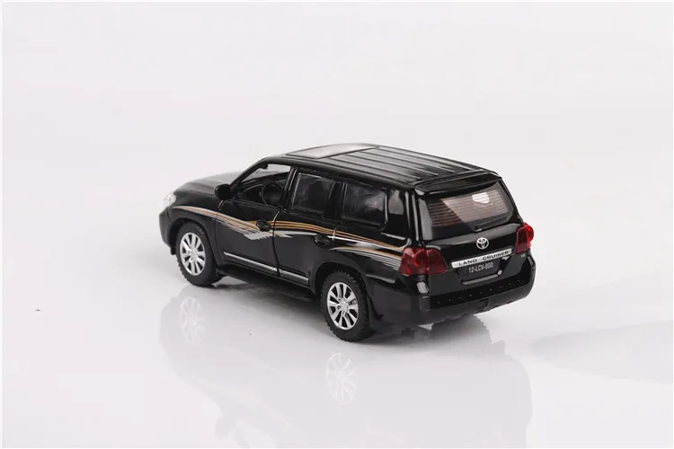 1:32 игрушечная машинка TOYOTA LAND CRUISER металлическая игрушечная литая машинка Литые и игрушечные транспортные средства Миниатюрная модель автомобиля игрушки для детей