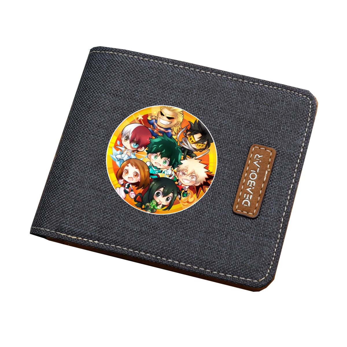 Мой герой кошельки Boku без Академии Izuku Midoriya короткий кошелек мультфильм