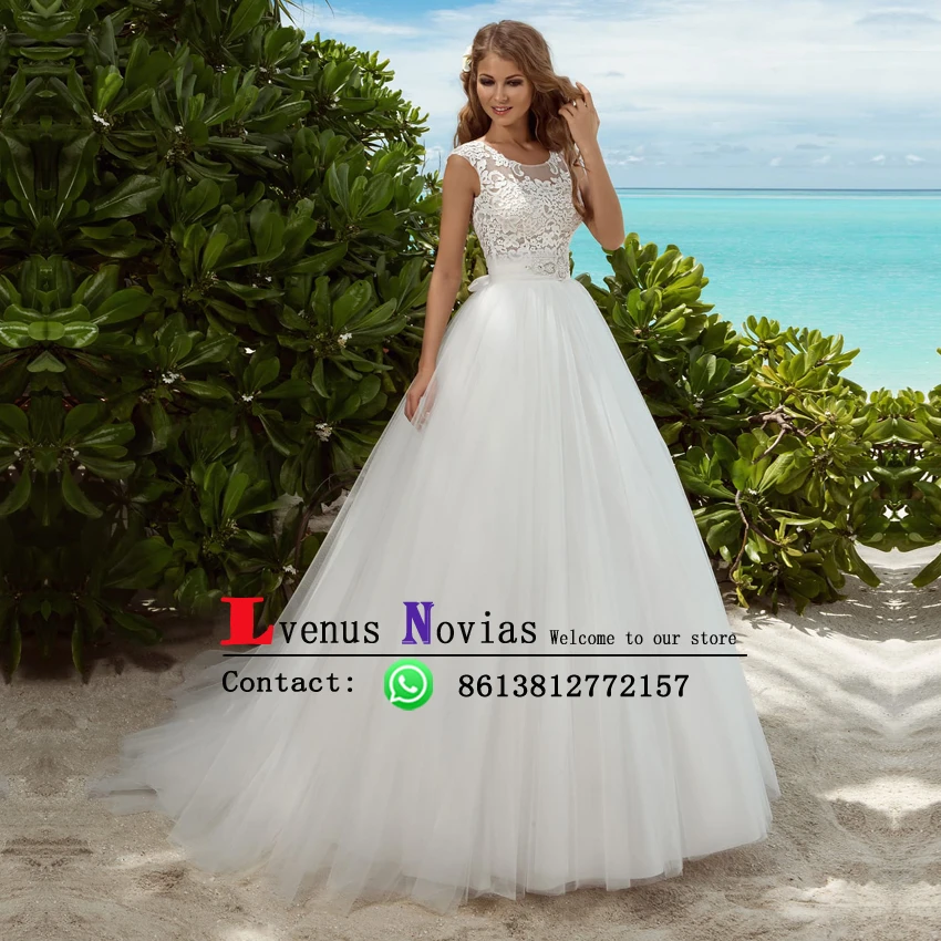 Высокое Качество Китай Свадебное Платье с Бисером Пояса Robe De Mariage 2017 Сексуальная