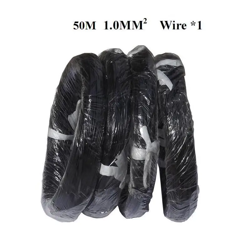 

50m barrier gate driveway loop detector coil loop cable loop wire for vehicle loop detector 0.5MM0.75MM/1.0MM