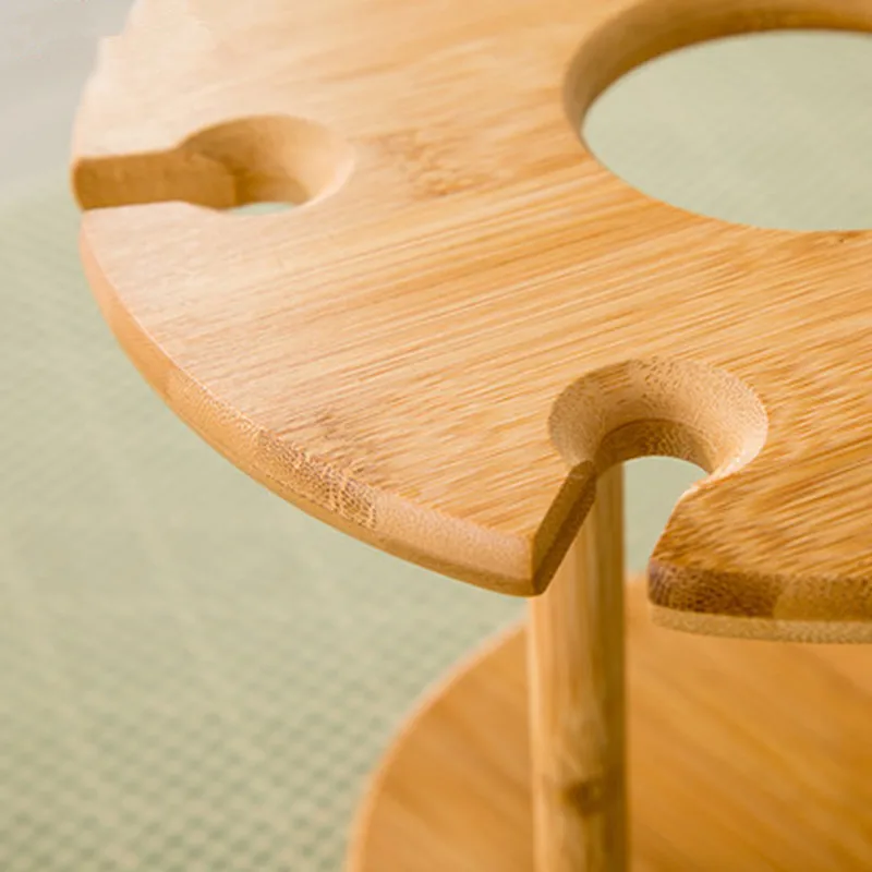 Высокое качество модные бар красное вино стойки деревянный держатель для