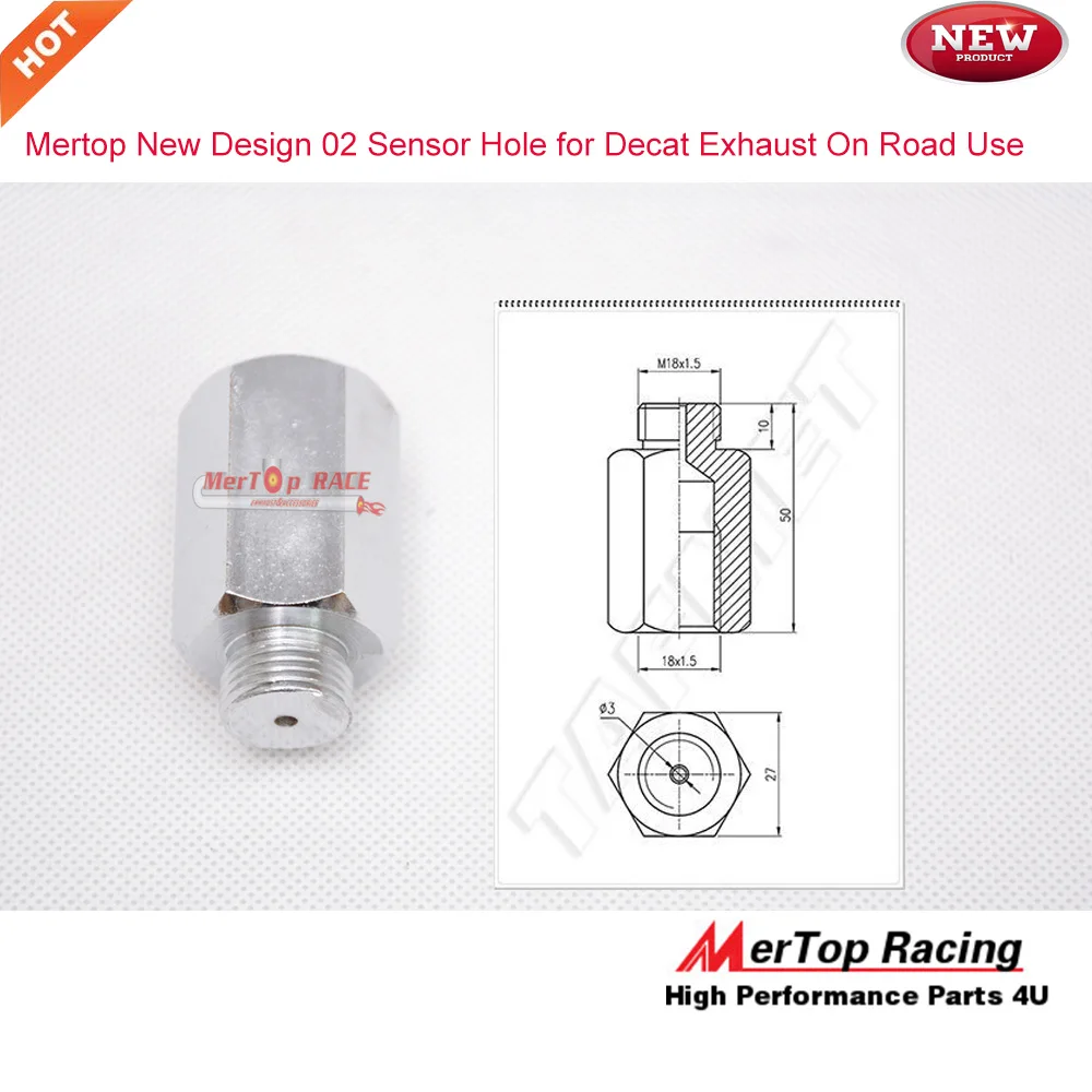 MERTOP O2 автомобильный кислородный датчик расширитель расширения разделитель M18 x 1 5