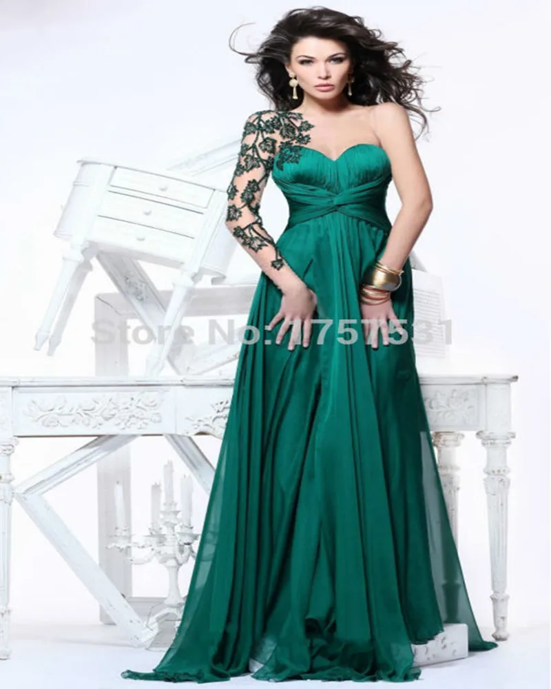 Вечерние платья бант кружево одно плечо шифон ну вечеринку свадебные феста