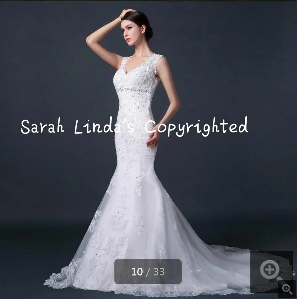 Новый Дизайн 2016 модные свадебные платья с рукавами крылышками Русалочки