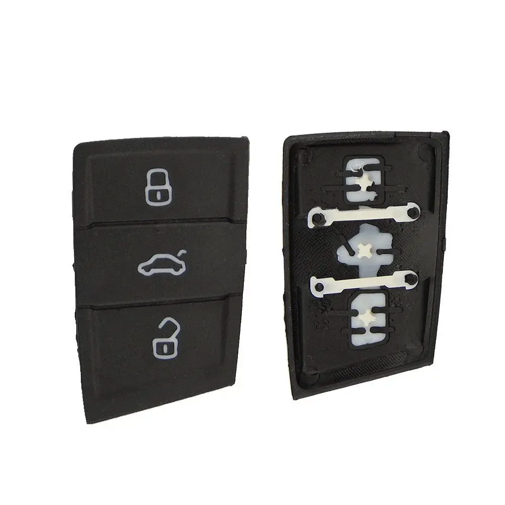 Автомобильный брелок Okeytech резиновый пульт с 3 кнопками для VW Golf 7 4 5 Mk4 6 Skoda Octavia Seat