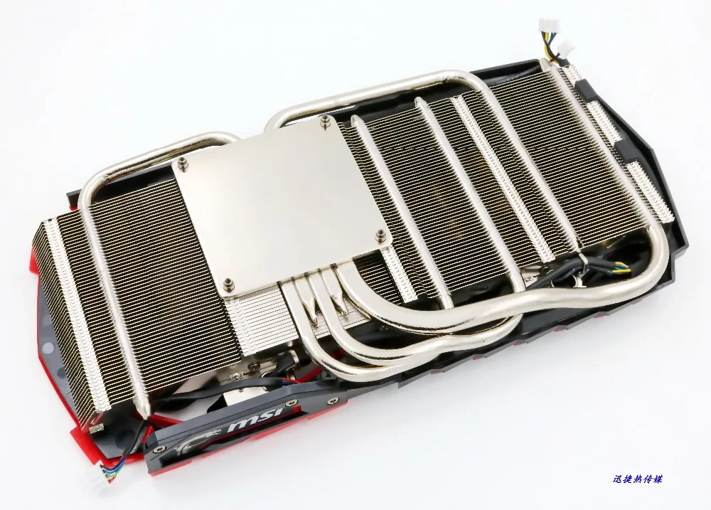 Новый оригинальный видеокулер MSI GTX1080 GTX1070 GTX1060 (вентилятор с радиатором без карты)