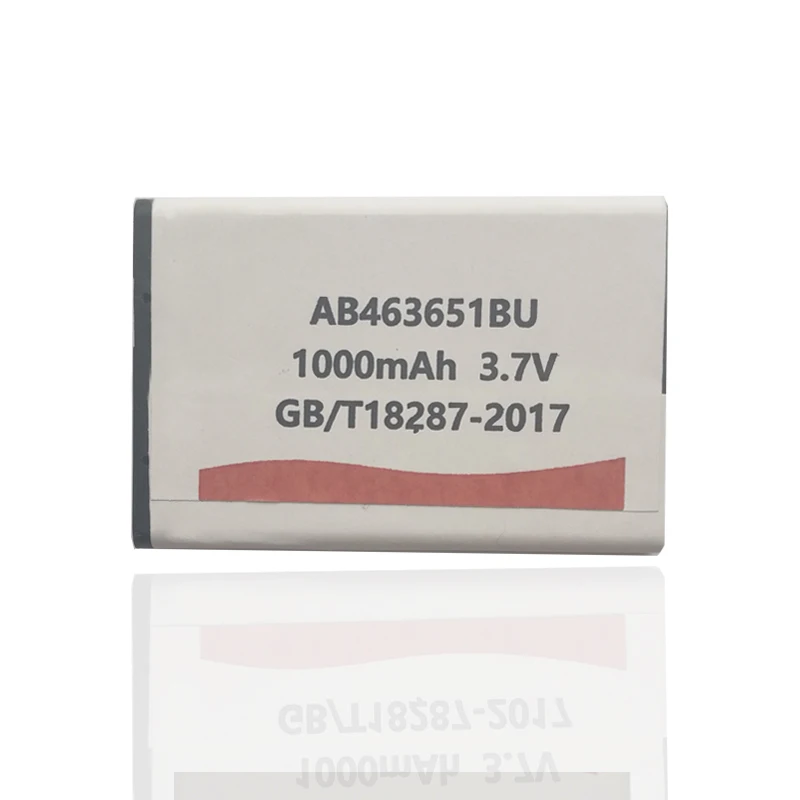 1000 мАч AB463651BU аккумулятор для Samsung SGH-F400 GT-S5510 C3510 J800 B3410 M7500 S3370 S3650 S5560 S5600 S5620 S7070 S7220 L700