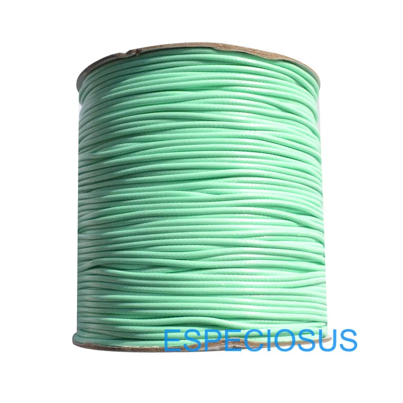 powder blue 10 м нейлоновый шнур, пряжа веревки, шнур макраме, браслет, плетеная веревка, сделай сам, ожерелье, бисероплетение, Вощеная Веревка, нить 20 цветов - Цвет: powder blue