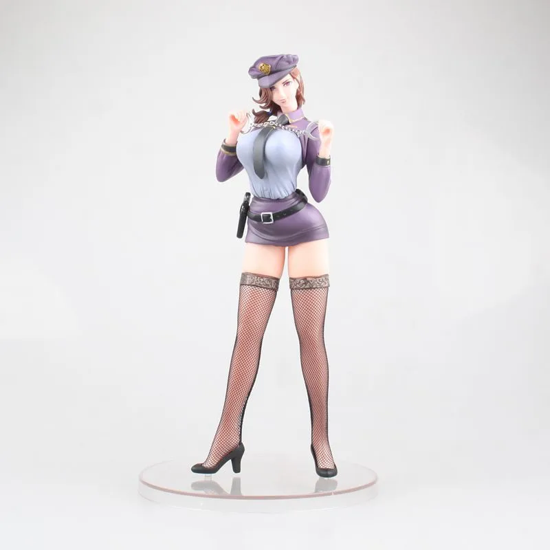 

Anime Sexy Girls Xiao Zi Married Policewoman Uniform Ver. 1/6 Scale Painted PVC Action Figure Collectible Model Adult Doll Toys