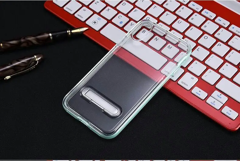 Прозрачный чехол Spigen для iphone 5 6 7 8 X XR XS Max plus 50 шт./лот|Бамперы| |