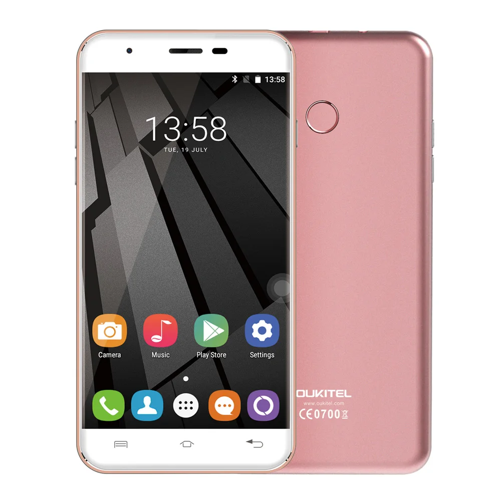 Оригинальный Oukitel U7 плюс 4 г смартфон Android 6.0 MTK6737 ядра сотовый телефон 2 ГБ + 16 13.0MP