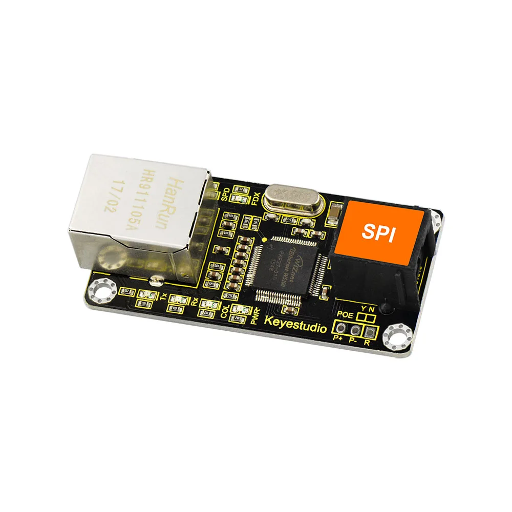 Сетевой модуль Keyestudio EASY plug W5100 Ethernet для Arduino STEAM|module ethernet|module w5100arduino ethernet |